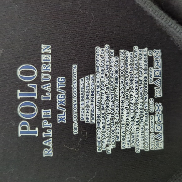 POLO Ralph Lauren Coffee Bear Pajama Top - Picture 3 of 5